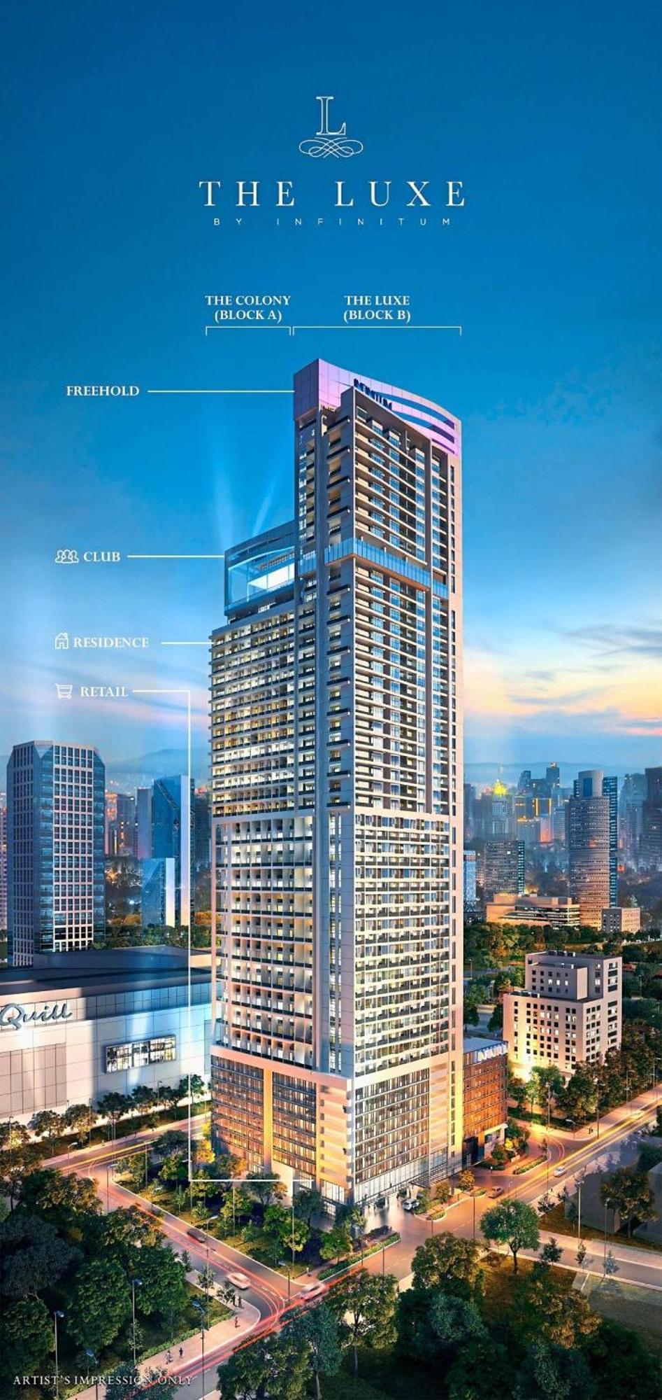 Apartment The Luxe By Infinitum Klcc *